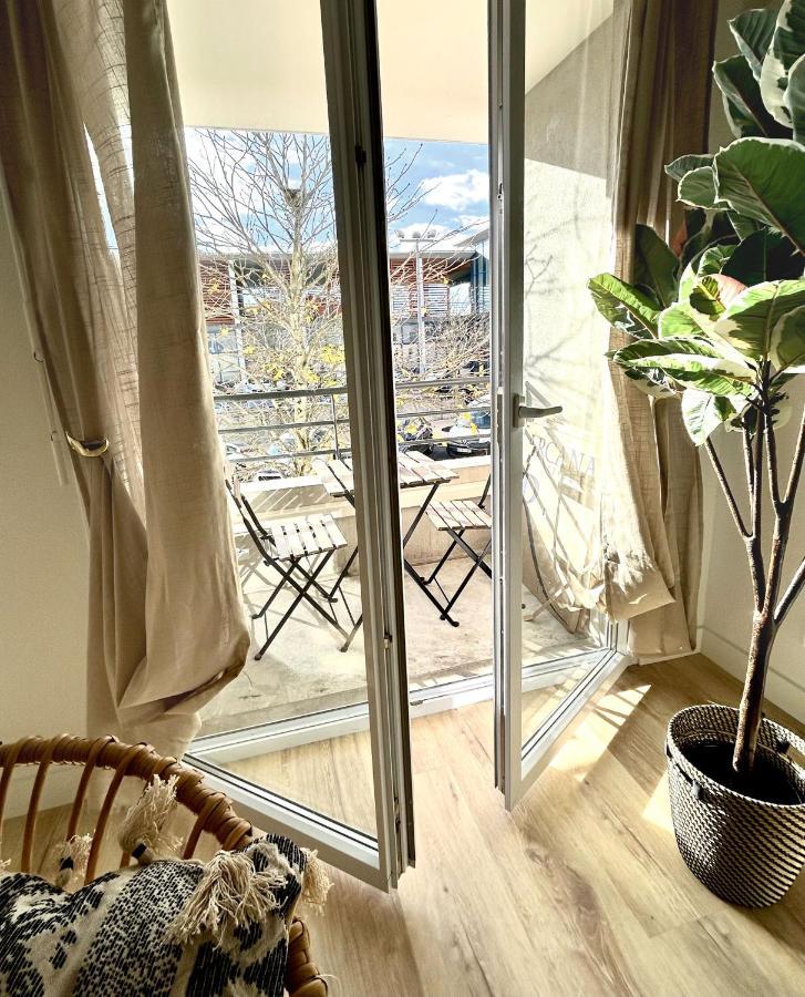 릴르-다보 Modern 1 Bdr + Balcony + Free Parking + Ac + Pool 아파트 외부 사진